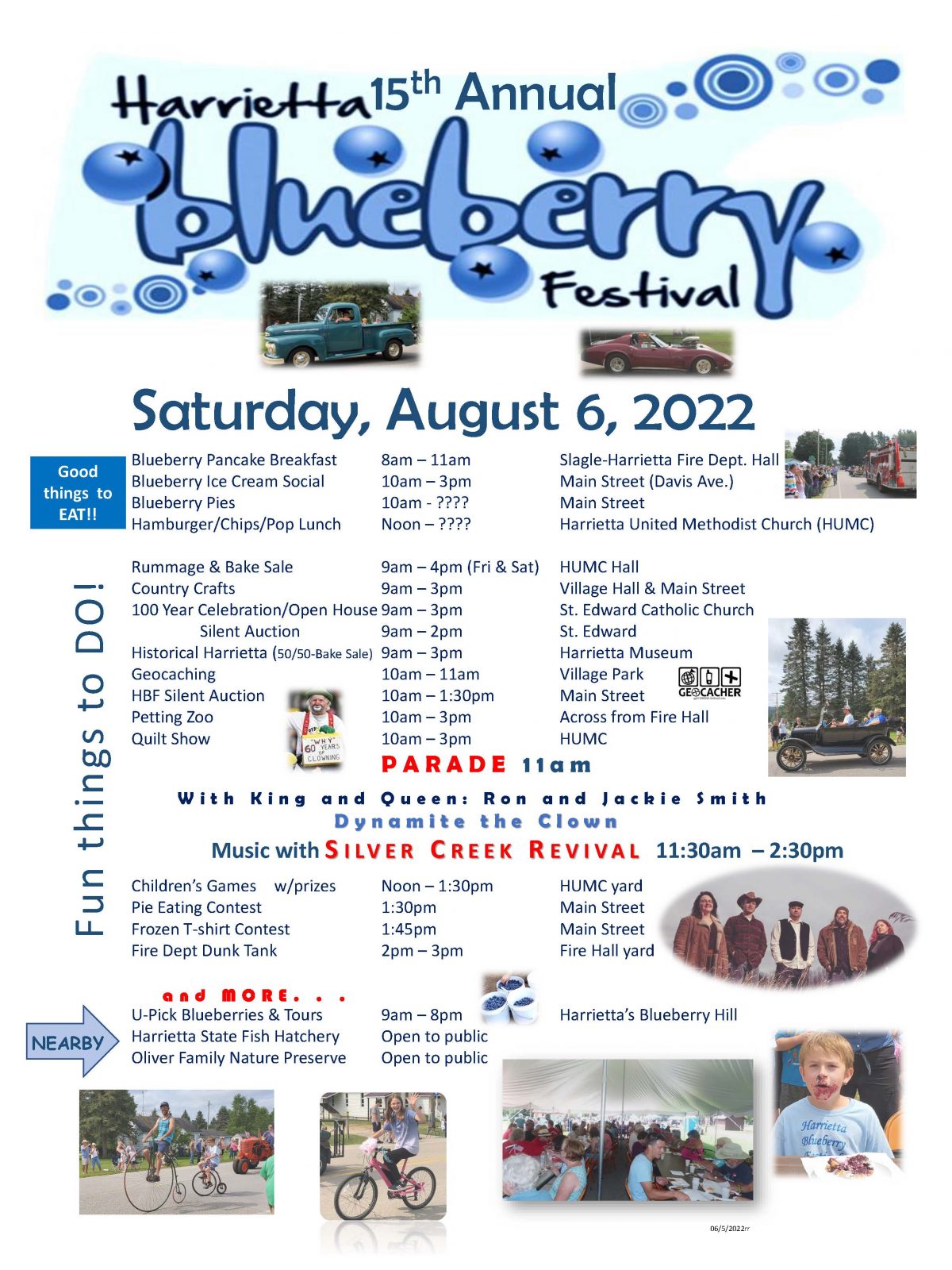 Harrietta Blueberry Festival Michigan Fun
